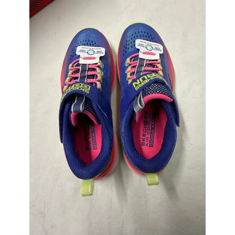 SKECHERS KIDS Go-Run Accelerate -Glitter Soul 303898L girls sneakers size 12 NWT